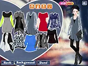 Neutral Beauty free online dress up game minimalist chic simple fashion natural makeup PlayArcadeHub