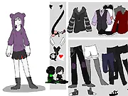 Ioren Dress Up online game featuring the character Ioren posing in a stylish, colorful outfit chosen by the player on PlayArcadeHub