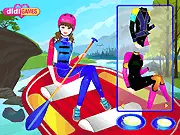 Wild Water Rafting Gear Up free online game protective water sports equipment PlayArcadeHub