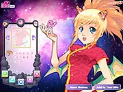 Sofia's Zodiac Makeover free online dress-up game, magical girl fashion tips, cosmic and mysterious style