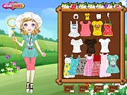Catching Butterflies free online game screenshot showing colorful butterflies fluttering in a sunny field on PlayArcadeHub