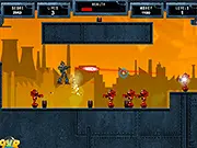 Play Extreme Robots free online – an action shooter game where you destroy robots and find the next level on PlayArcadeHub