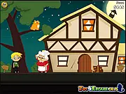 Play Little Romeo Adventure free online platformer game where a boy jumps over obstacles to deliver a rose