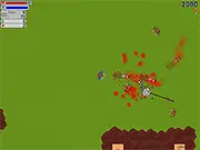 Zombie Swarm Survive online game, shooting zombies, last survivor fighting horde