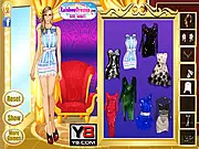 Kimmy Fashionista free online game, Kim Kardashian dress up, celebrity stylist makeover