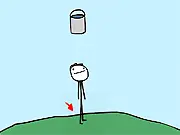 Play Kill Da Guy free online puzzle game - set traps and kill the guy
