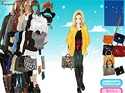 Play Cape Coat Fashion online free game, style winter cape coat, popular baggy coat outfits, star fan fashion