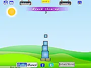 Screenshot of the free online game Funsome, displaying a fast-paced skill testing challenge screen with geometric shapes or a mini-puzzle element