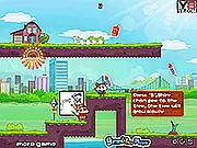Play Crayon Shin-chan Chinese New Year free online game, launching fireworks for the festival