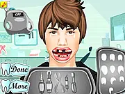 Justin Bieber Dentist Problems celebrity teeth cleaning and repair game online free