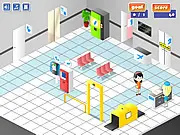 Frenzy Airport free online time management game for managing passengers and luggage