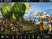 Hall of Arts 10 hidden objects game free, find lost items in a painting online, cool hidden picture puzzle