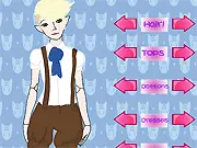 Dress My Mystic Kids Super Dolfie game screenshot showing the mythical character Dolfie wearing an elaborate, cool, and mystical fantasy outfit.
