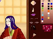 Play Heian Dress Up game free online, classical Japanese history fashion, Heian-kyō court clothing