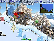 Snow Rush free online game snowboarding tricks upgrades winter sports