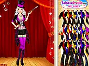 Magic Lady Dress Up free online game, magician costume design, stage performance outfit, play arcade hub