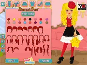 Manga Doll Creator free online dress up game on PlayArcadeHub, Lolita fashion style