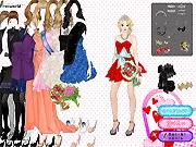 Screenshot of Campus Beauty Queen game showing a young student model in stylish clothing, ready for a fashion competition or beauty pageant.