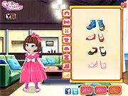 Play Mother's Day Matching Dress free online. Mother and daughter wearing coordinated matching outfits and accessories for a party.