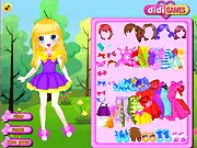 Bowtie Girl dress-up game online, free fashion game with ribbons and clothes, play online bow tie styling game on PlayArcadeHub