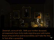 Play The Last Door Chapter 3 The Four Witnesses free online game, pixelated horror adventure screenshot, point and click mystery game