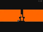 Down is Up free online puzzle platformer game, gravity-flipping game, use objects to solve levels, PlayArcadeHub