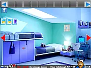 Cool Bed Room Escape free online point and click puzzle game solving
