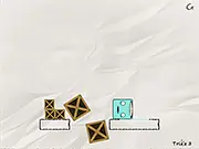 Drop Dead Demons free online puzzle game, physics box removal game, colored block demon drop puzzle, play on PlayArcadeHub