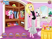 How to be a Stylish Pregnant online game screenshot - free maternity dress up fashion game at PlayArcadeHub