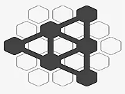 rop minimal puzzle game screenshot, elegant geometric rope shape to solve, play rop free online logic game