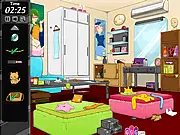 Follow Your Dream hidden object game screenshot showing a cluttered movie studio set with a list of items to find free online