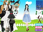 The Wizard of Oz Classic Style free game featuring Dorothy, the Lion, and the Scarecrow