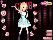 Karaoke Girl free dress-up game online fashion styling stage outfit