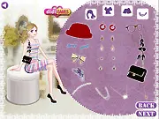Lace Attraction free dress-up game online fall fashion lace tops dresses