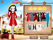 She's From Green free online dress-up game fashion trends chic village