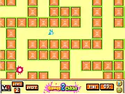 Play Monster Maze free online action-puzzle game, featuring a character being chased by a monster through a complex branching passage on PlayArcadeHub.