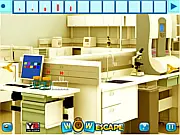 Play Wow Lab Room Escape free online point and click game, featuring a dark laboratory with chemical equipment on PlayArcadeHub.
