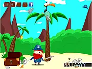 Play Pirate Eggs free online match-3 puzzle game and smash colorful eggs for treasure