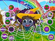 Cute Spider Dress Up game free online play - fashion and styling game for kids on PlayArcadeHub.