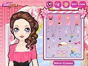 Play I Heart Pink Makeup online free pink-themed dress-up and styling game on PlayArcadeHub