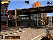 Mafia Showdown action shooting game online, fighting rival gangsters, buying new weapons, free shooter on PlayArcadeHub