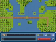 Defend US! 2 free online game screenshot, sci-fi tower defense turret shooting enemies