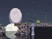 Play Sinister Exploration free online game - Abstract, atmospheric puzzle-adventure scene with strange geometries