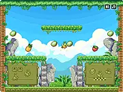 Play Birdy Fruit free online game on PlayArcadeHub – flapping bird collecting fruits in the jungle