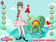 Cute Princess in Play Garden free online dress up game, Princess Christine styling, royal garden fashion