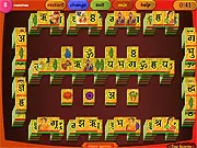 Indian Mahjong game screenshot, tile matching puzzle game, free online game with cultural symbols