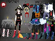 Play Halloween Party Dressup free online, fashion game to create spooky costumes on PlayArcadeHub