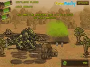 Giant monster Titan rampaging through a city, crushing buildings in the free online game Rise of the Titans
