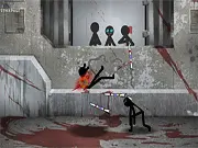 Stick Figure Test Facility game screenshot – Free puzzle and adventure game on PlayArcadeHub