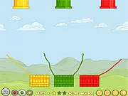 Play Apple Harvest free online puzzle game on PlayArcadeHub - Draw lines to sort colored apples into baskets